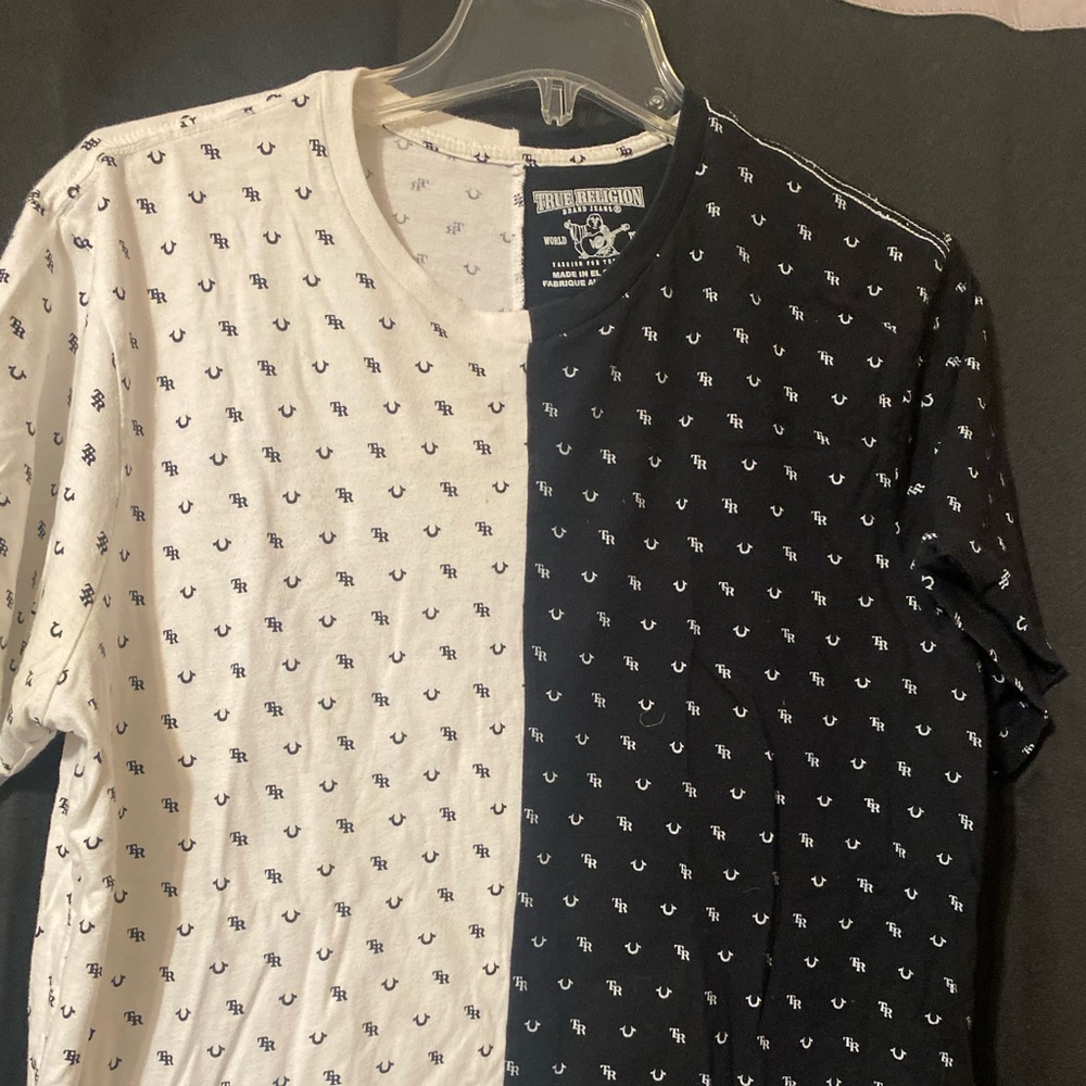 2tone true religion shirt